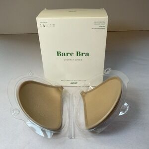 Aerie Bare Bra Size B Cup Beige MudNWT NO STRAP STICK ON BRA New In Box $32 MSRP